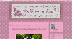 Desktop Screenshot of loscoloresdepilar.blogspot.com