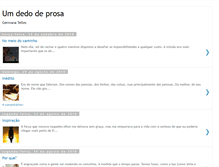 Tablet Screenshot of dedo-de-prosa.blogspot.com
