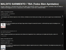 Tablet Screenshot of malditosarmiento.blogspot.com