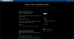 Desktop Screenshot of manyhatsproductions.blogspot.com