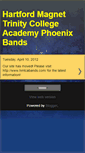 Mobile Screenshot of phoenixbands.blogspot.com