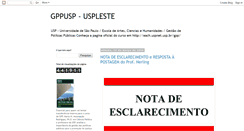 Desktop Screenshot of gppusp.blogspot.com