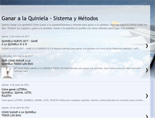 Tablet Screenshot of ganar-quiniela.blogspot.com