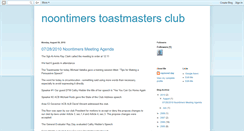 Desktop Screenshot of noontimers.blogspot.com