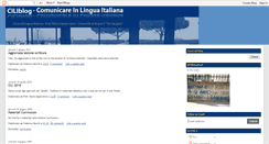 Desktop Screenshot of comunicareinitaliano.blogspot.com