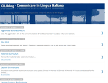 Tablet Screenshot of comunicareinitaliano.blogspot.com