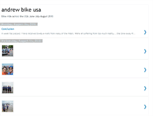 Tablet Screenshot of andrewbikeusa.blogspot.com