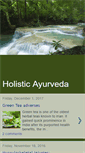 Mobile Screenshot of holistic-ayurveda.blogspot.com