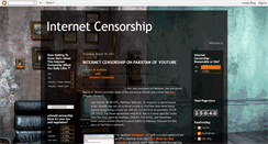 Desktop Screenshot of internetcensorship2.blogspot.com