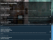 Tablet Screenshot of internetcensorship2.blogspot.com