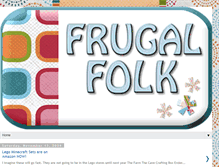 Tablet Screenshot of frugalfolk.blogspot.com