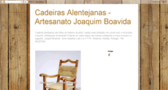 Desktop Screenshot of cadeiras-alentejanas.blogspot.com