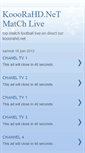 Mobile Screenshot of kooorahd-net.blogspot.com