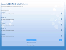 Tablet Screenshot of kooorahd-net.blogspot.com