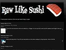 Tablet Screenshot of itsrawlikesushi.blogspot.com