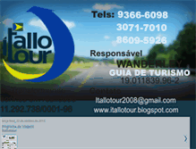 Tablet Screenshot of itallotour.blogspot.com