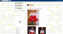 Desktop Screenshot of lucillefashion.blogspot.com