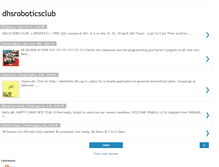 Tablet Screenshot of dhsroboticsclub.blogspot.com