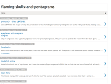 Tablet Screenshot of flaming-skulls-and-pentagrams.blogspot.com