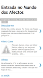 Mobile Screenshot of entrada-no-mundo-dos-afectos.blogspot.com