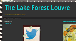 Desktop Screenshot of lakeforestartdepartment.blogspot.com