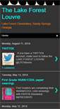 Mobile Screenshot of lakeforestartdepartment.blogspot.com