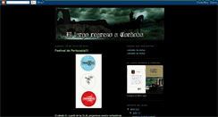 Desktop Screenshot of el-largo-regreso-a-cordoba.blogspot.com
