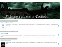 Tablet Screenshot of el-largo-regreso-a-cordoba.blogspot.com