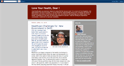 Desktop Screenshot of health-sci-media.blogspot.com