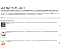 Tablet Screenshot of health-sci-media.blogspot.com