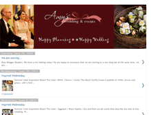 Tablet Screenshot of amysweddingevents.blogspot.com