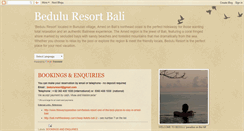 Desktop Screenshot of beduluresort.blogspot.com