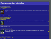 Tablet Screenshot of emergenciascastrourdiales.blogspot.com