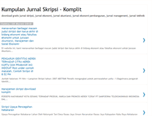 Tablet Screenshot of kumpulanjurnalkomplit.blogspot.com