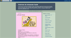 Desktop Screenshot of edilene-sindromeartesanatosaude.blogspot.com