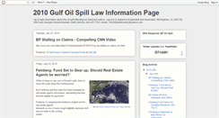 Desktop Screenshot of bp-oil-spill-lawyer.blogspot.com