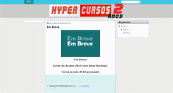 Desktop Screenshot of hypercursos.blogspot.com