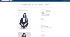 Desktop Screenshot of diamondbodytraveler.blogspot.com