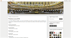 Desktop Screenshot of la-biblioteca-de-vorbarr.blogspot.com