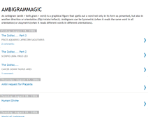 Tablet Screenshot of ambigrammagic.blogspot.com