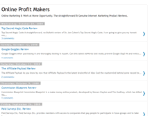 Tablet Screenshot of onlineprofitmakers.blogspot.com