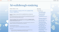Desktop Screenshot of 3d-walkthrough-rendering.blogspot.com