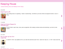 Tablet Screenshot of keeping-house.blogspot.com