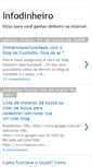 Mobile Screenshot of infodinheiro.blogspot.com