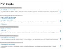 Tablet Screenshot of educadoraclaudia.blogspot.com