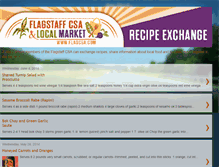Tablet Screenshot of flagcsarecipes.blogspot.com