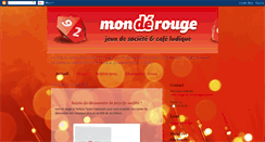 Desktop Screenshot of monderouge.blogspot.com