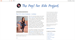 Desktop Screenshot of popforkids.blogspot.com