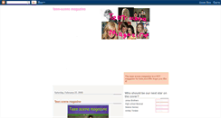 Desktop Screenshot of girlsteenscene.blogspot.com