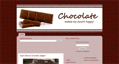 Desktop Screenshot of choc-o-late.blogspot.com